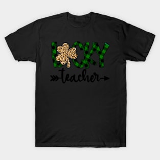 St Pattys Shamrock Lucky Teacher St Patricks Day T-Shirt